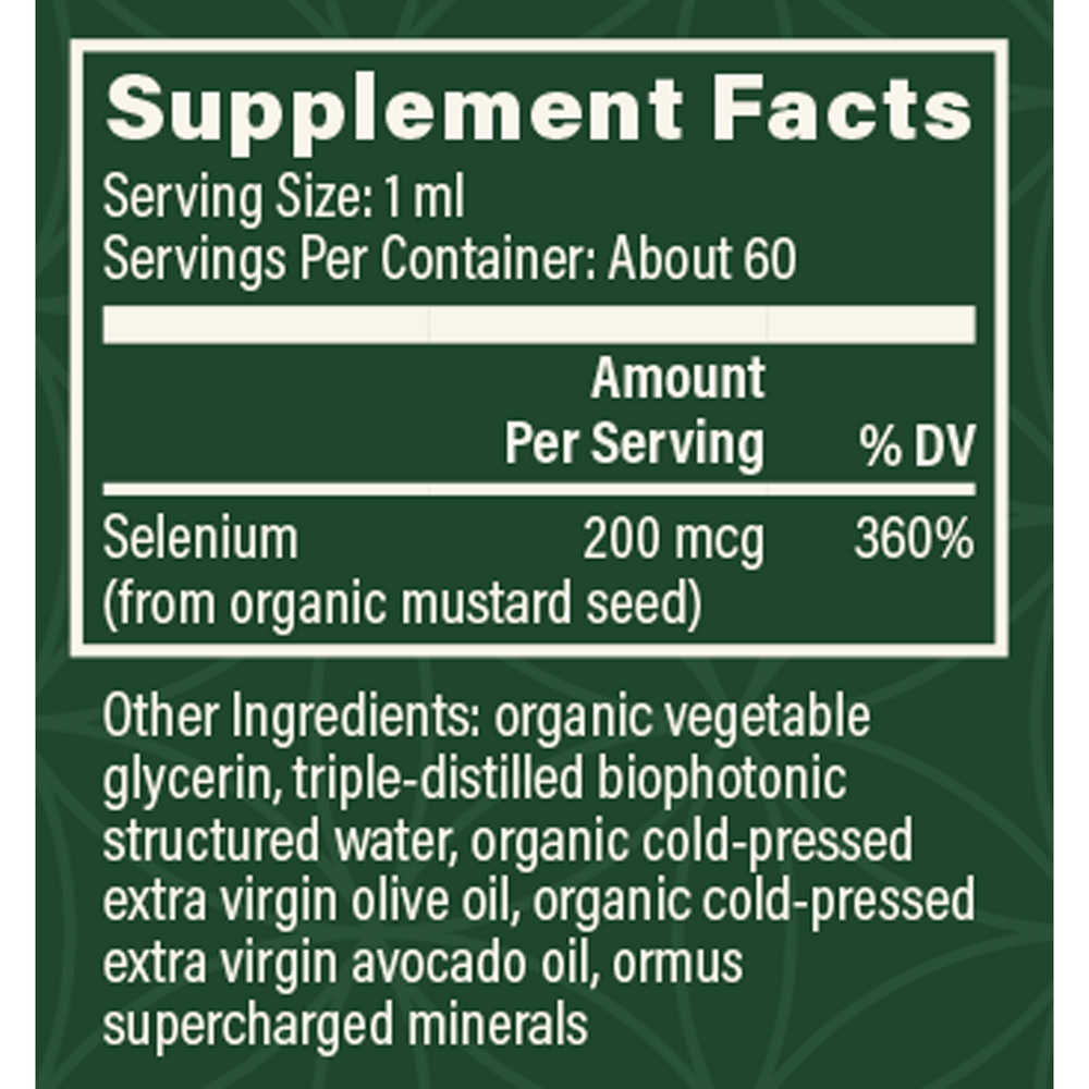 Product image for Liquid Selenium.