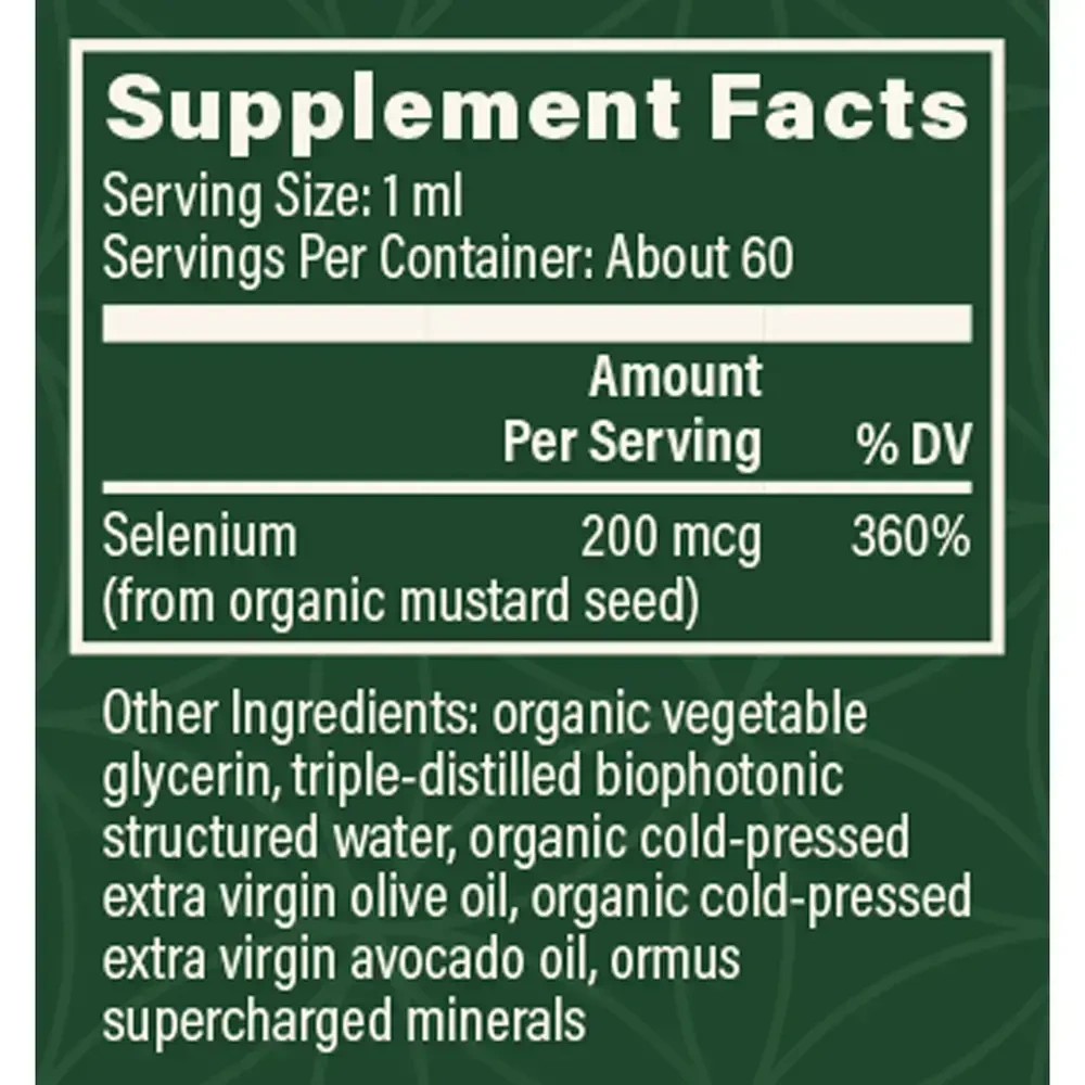 Product image for Liquid Selenium.