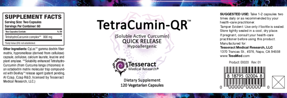 Product image for TetraCumin QR.