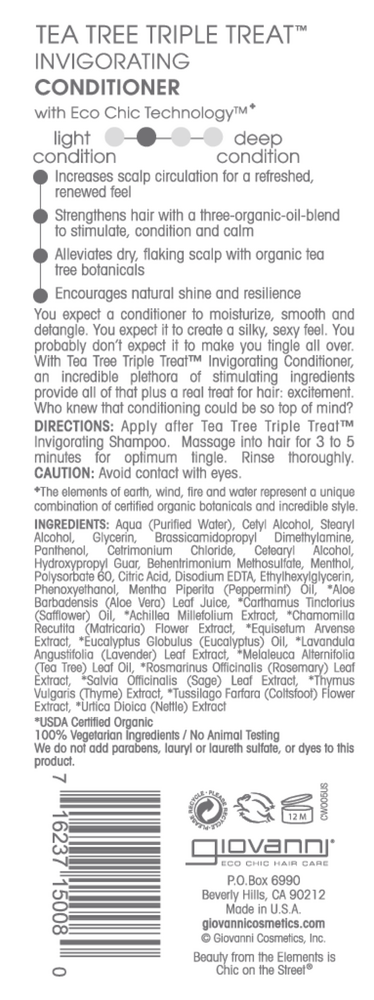 Product image for Tea Tree Triple Treat Conditioner.