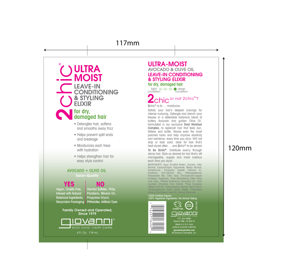 Product image for 2chic® Ultra-Moist Leave-In Cond Elixir.