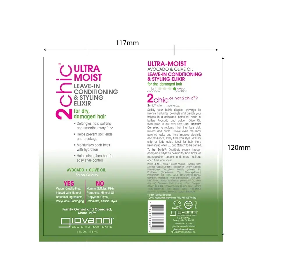 Product image for 2chic® Ultra-Moist Leave-In Cond Elixir.