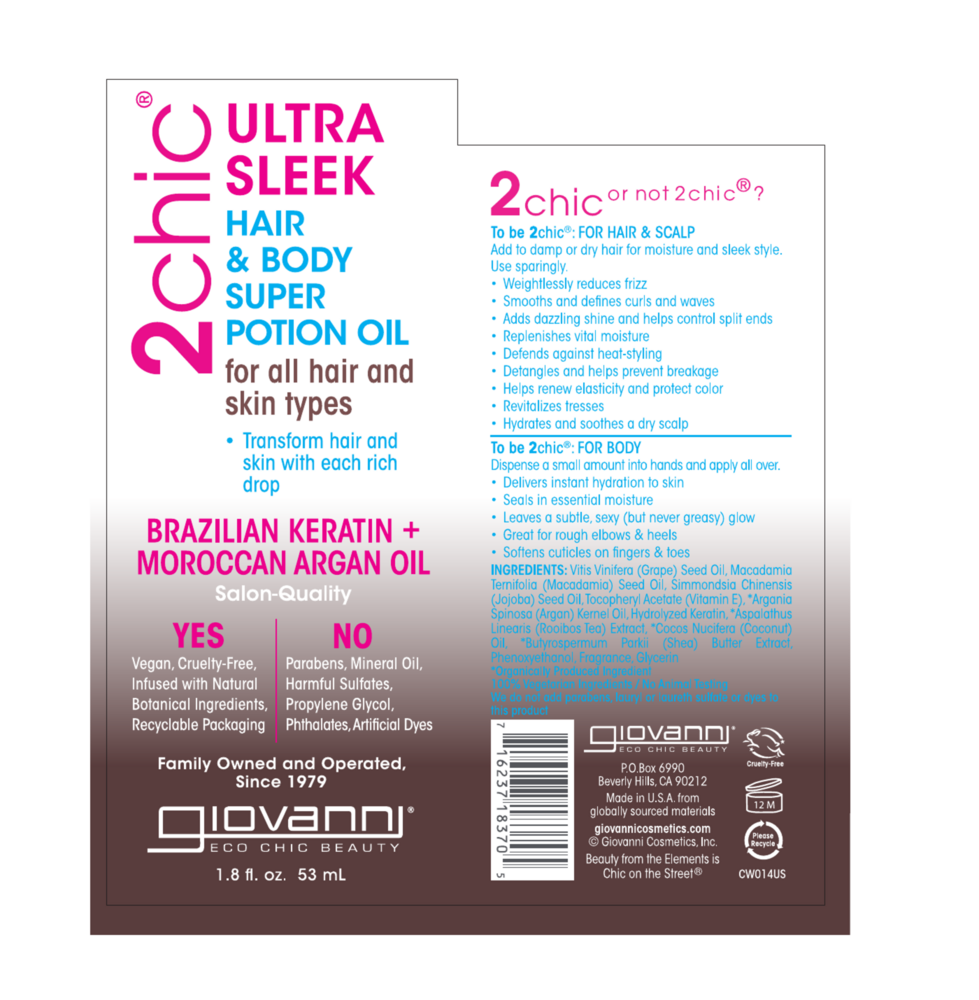 Product image for 2chic® Ultra-Sleek Hair &amp; Body Potion.