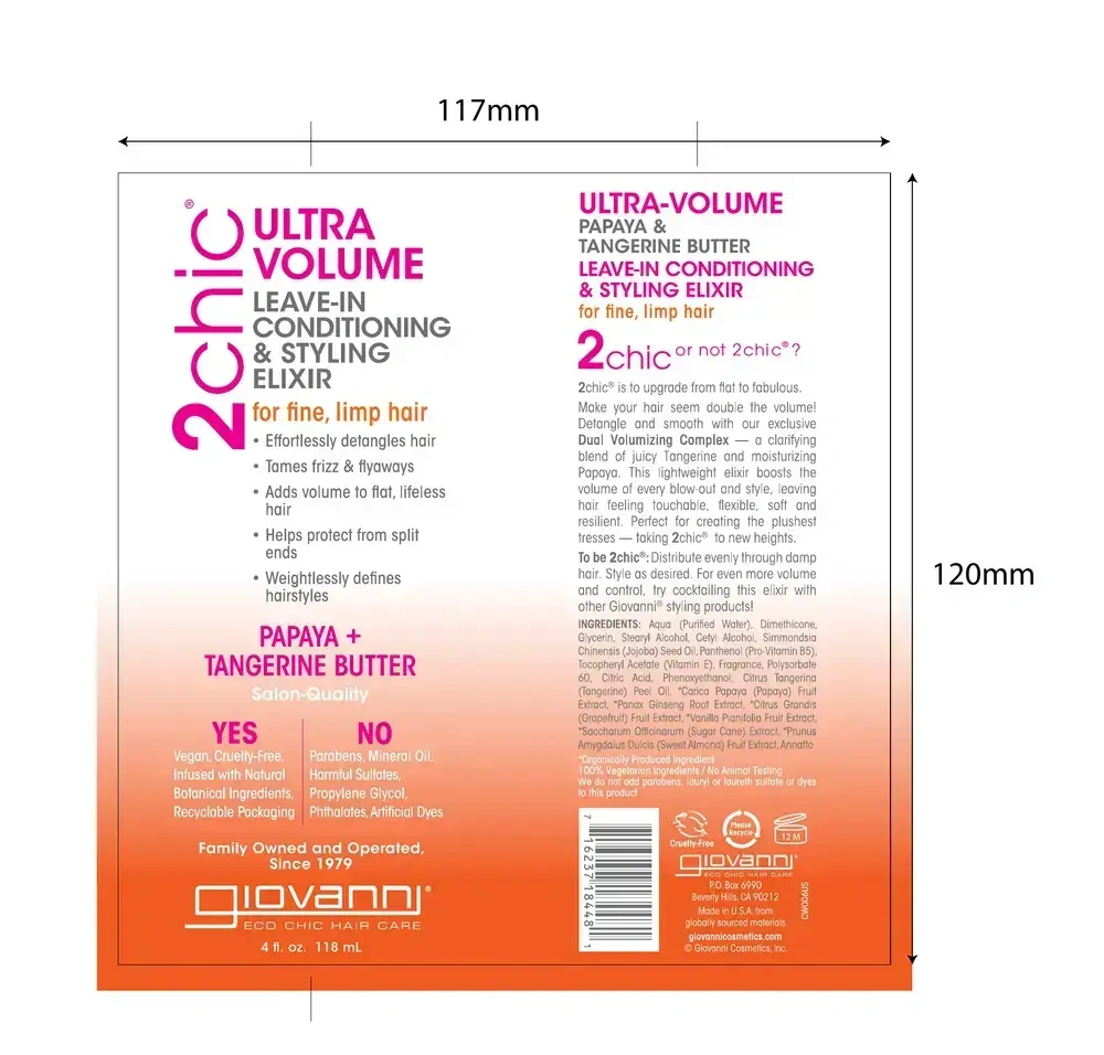 Product image for 2chic® Ultra-Volume Leave-In Cond Elixir.
