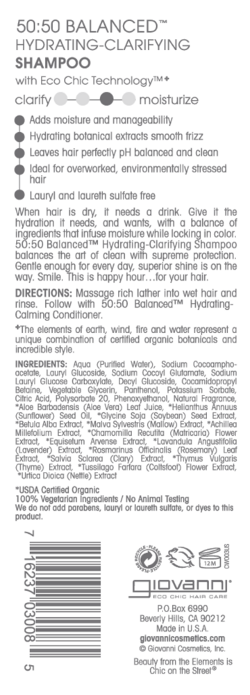 Product image for 50/50 Balanced Shampoo.