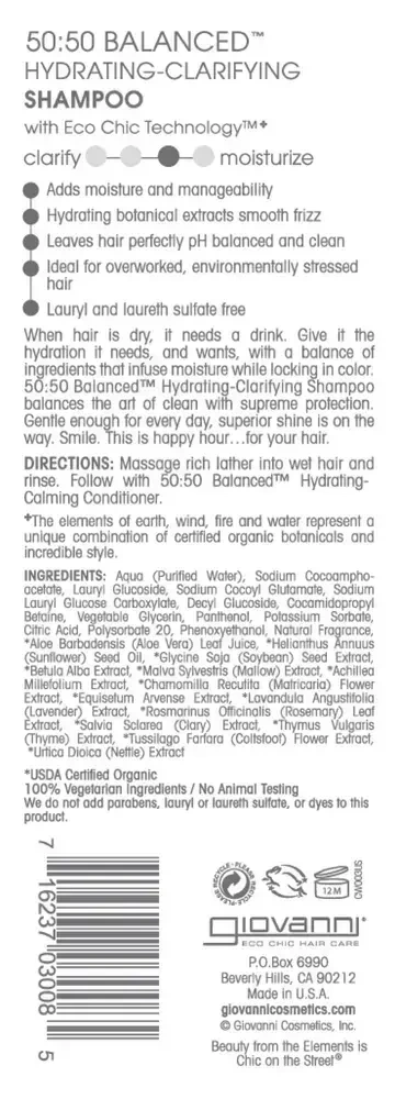 Product image for 50/50 Balanced Shampoo.