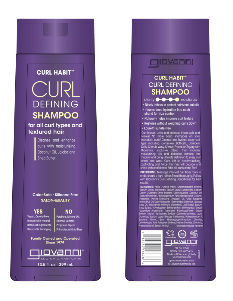 Product image for Curl Habit Curl Defining Shampoo.