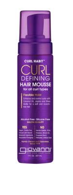 Curl Habit Curl Defining Hair Mousse 7 Ounces