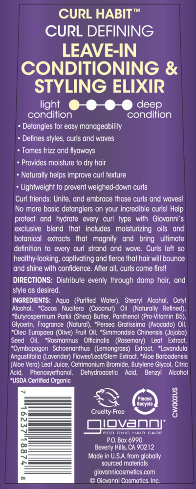 Product image for Curl Defining Leave-In Cond.