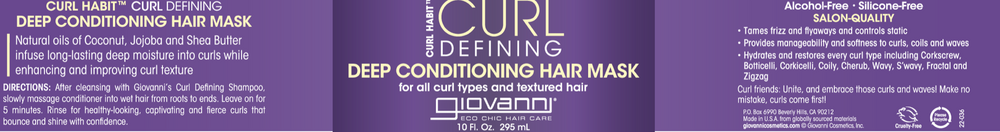 Product image for Deep Conditioning Curl Defining Mask.