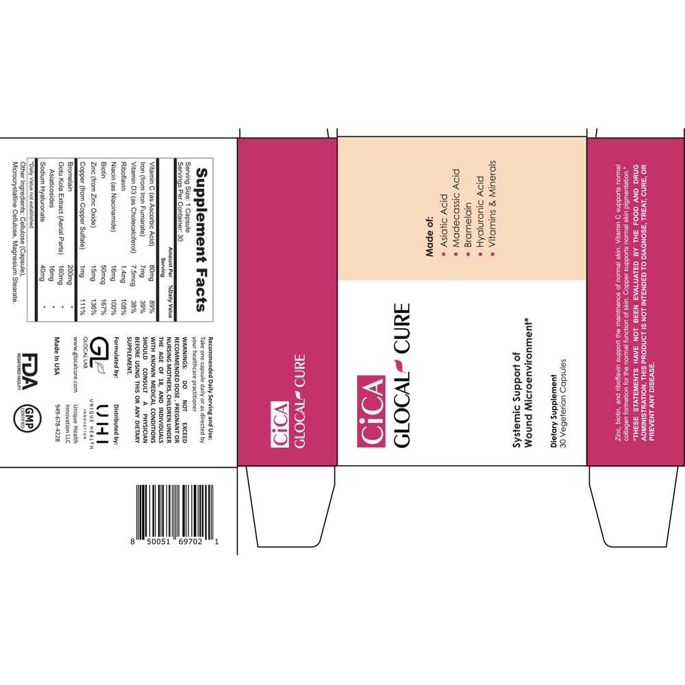 Product image for Cica GlocalCure.