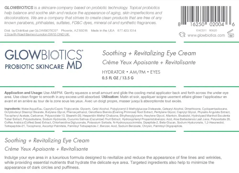 Product image for Soothing + Revitalizing Eye Cream.