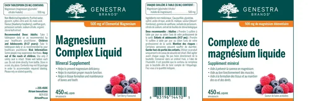 Product image for Magnesium Complex Liquid.