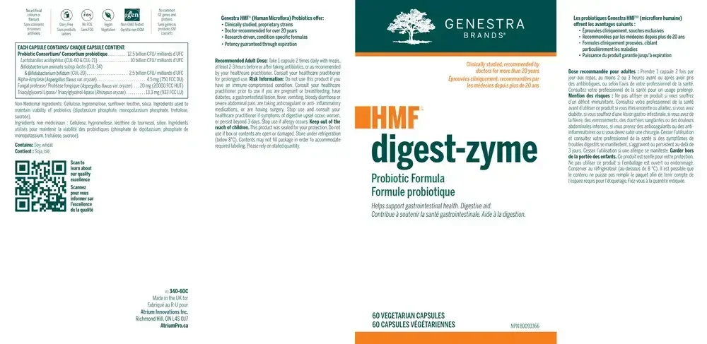 Product image for HMF Digest-Zyme.