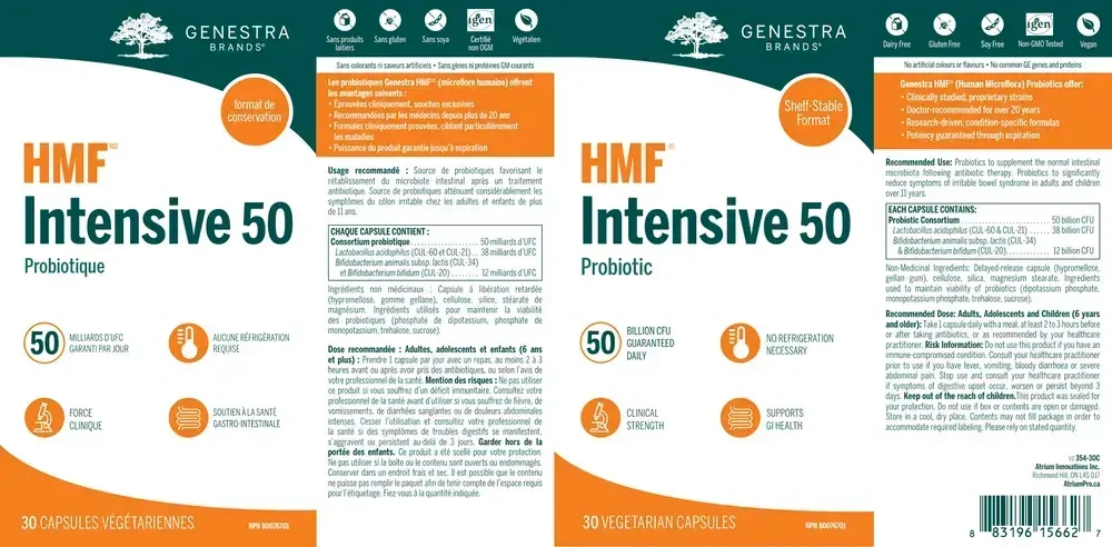Product image for HMF Intensive 50.