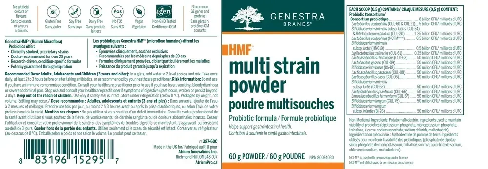 Product image for HMF Multi Strain Powder.