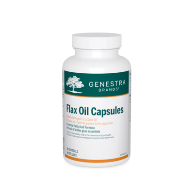 Organic Flax Oil Capsules 90 capsules