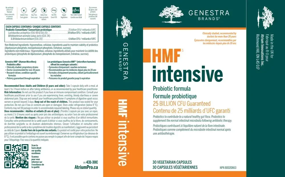 Product image for HMF Intensive (no FOS).