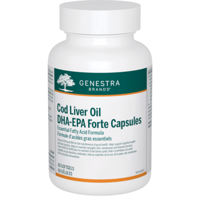 Cod Liver Oil EPA/DHA Forte 60 Softgels