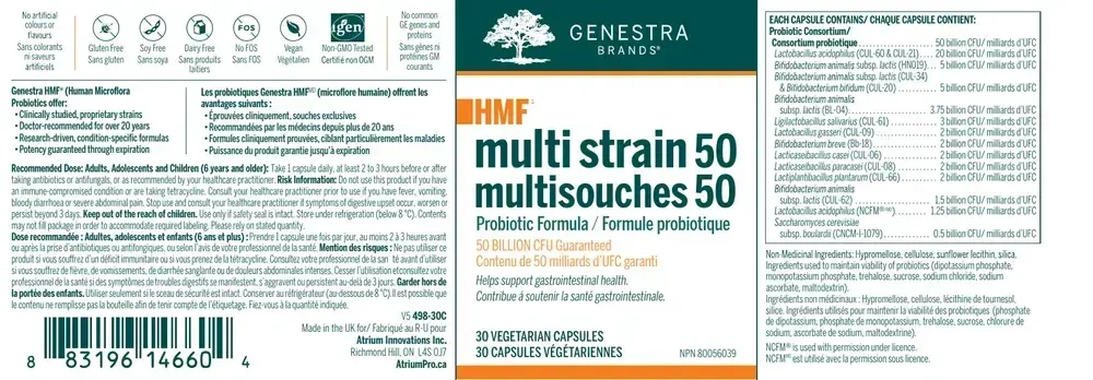 Product image for HMF Multi Strain 50.