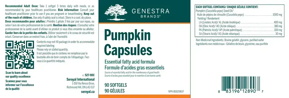Product image for Pumpkin Capsules.