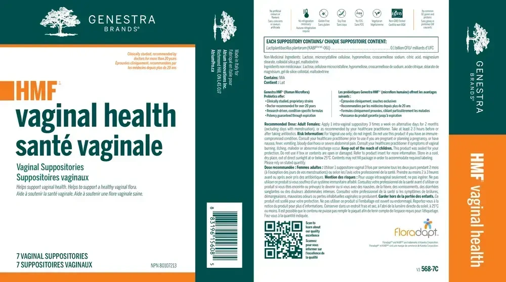 Product image for HMF Vaginal Health.