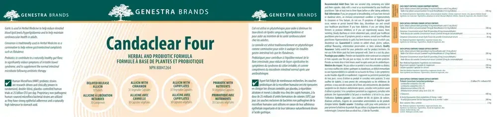 Product image for Candaclear Four.