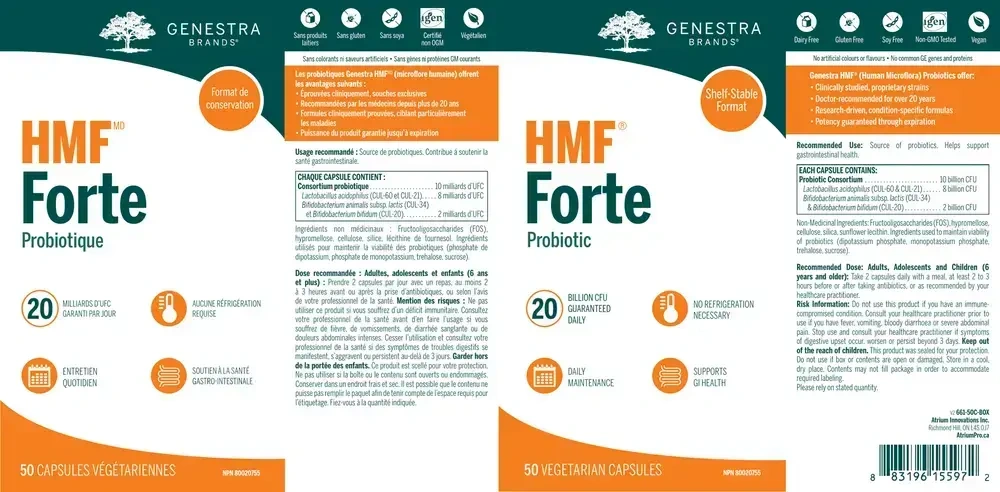Product image for HMF Forte (shelf-stable).