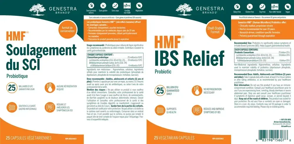 Product image for HMF IBS Relief (shelf-stable).