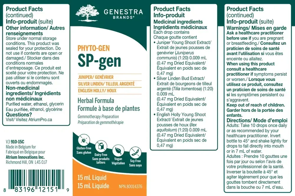 Product image for Spm-gen (formerly Spasm-gen).