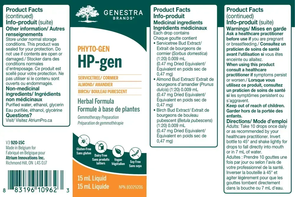 Product image for Phtyo-Gen HP-gen Herbal Formula.