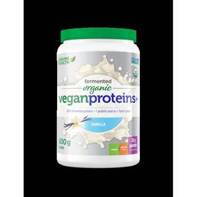 fermented organic vegan proteins+ vanilla product image