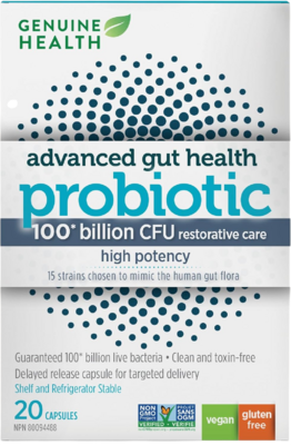 Advanced Gut Health Probiotic 100 billion CFU