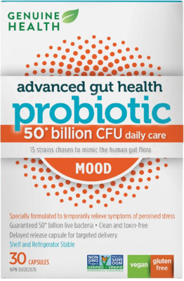 Advanced Gut Health Probiotic Mood 50 Billion CFU