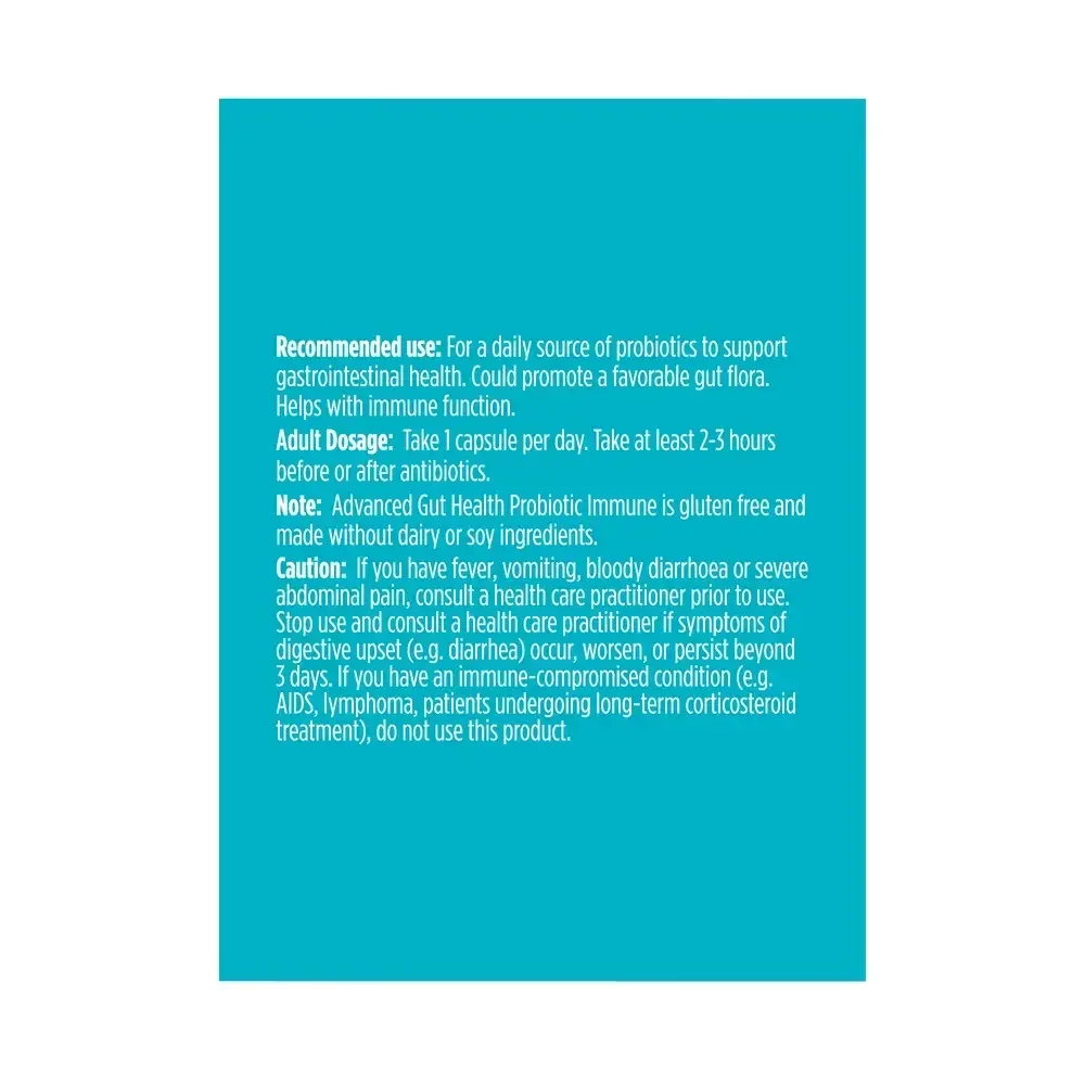 Product image for Advanced Gut Health Immune + Vitamin D and Zinc.