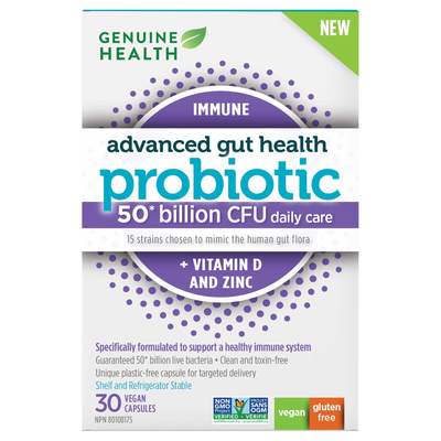 Advanced Gut Health Immune + Vitamin D and Zinc product image