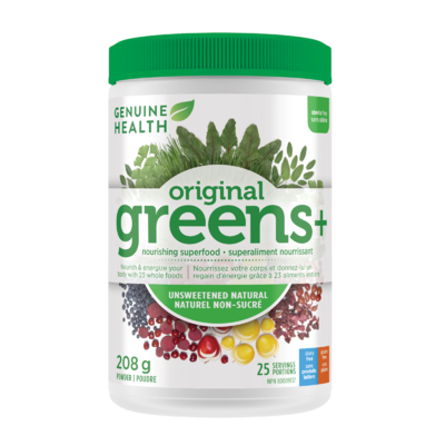 greens+ original unsweetened natural