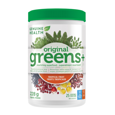 greens+ original tropical fruit
