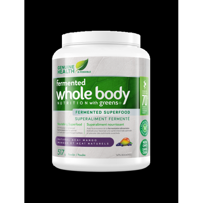 fermented whole body NUTRITION with greens+ natural açai mango product image