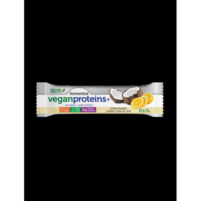 fermented vegan proteins+ lemon coconut bars product image