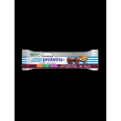 fermented GREEK YOGURT proteins+ cherry almond vanilla bars product image
