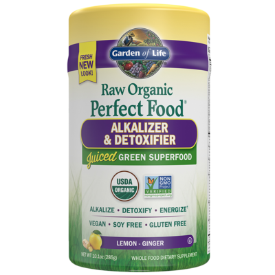 Perfect Food Raw-Alkalizer-Detoxifier Organic Powder 285 Grams Perfect Food Raw-Alkalizer-Detoxifier Organic Powder 285 Grams