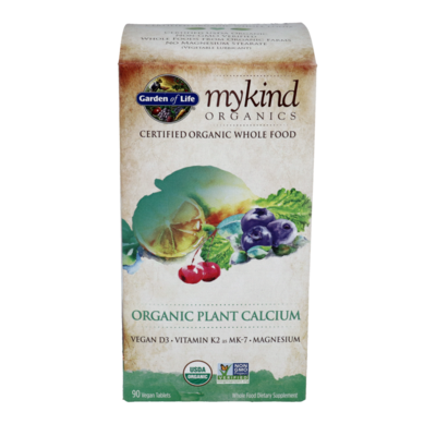 Mykind Organics Plant Calcium 90 tablets