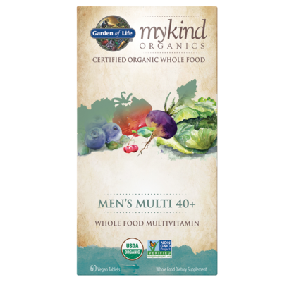 Mykind Organics Mens Multi 40+ 60 tablets Mykind Organics Mens Multi 40+ 60 tablets