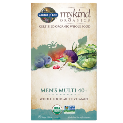 Mykind Organics Mens Multi 40+ 120 tablets