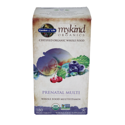 Mykind Organics Prenatal Multi 180 tablets
