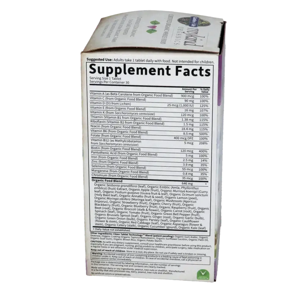 Product image for Mykind Organics Womens Once Daily Multi.