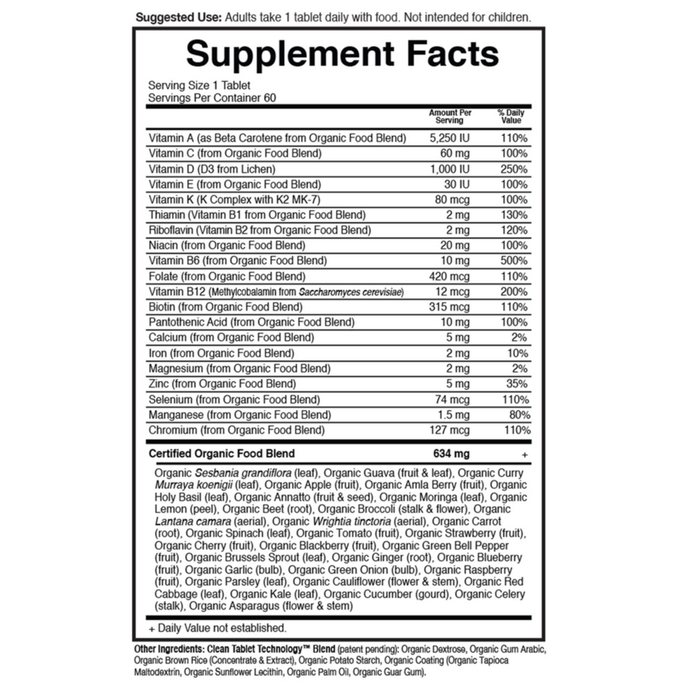 Product image for Mykind Organics Womens Once Daily Multi.