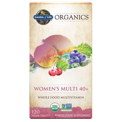 Organics Womens Multi 40+ 120 tablets Organics Womens Multi 40+ 120 tablets