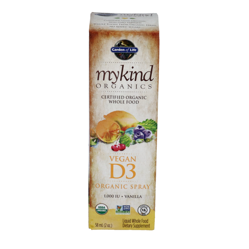 Product image for Mykind Organics Vegan D3 Spray.